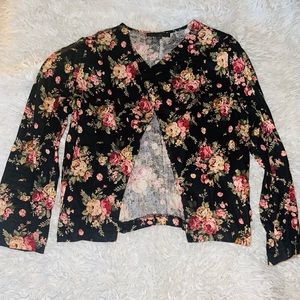 Floral blazer